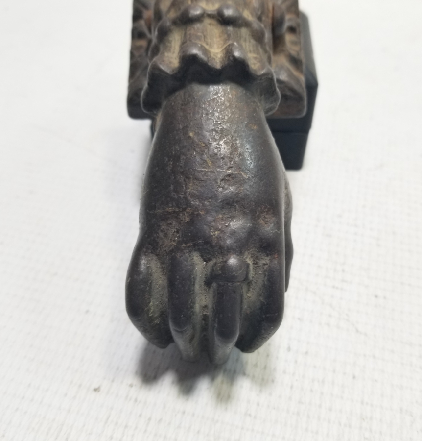 OSMANLI DÖNEMİ RUM USTA DAMGALI HANIMELİ KAPI TOKMAĞI