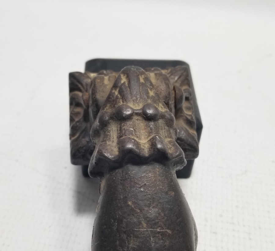 OSMANLI DÖNEMİ RUM USTA DAMGALI HANIMELİ KAPI TOKMAĞI