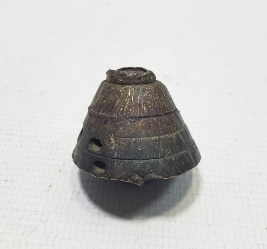 ÜZERİ OSMANLICA YAZILI OSMANLI DÖNEMİ TOP MERMİSİ BAŞLIĞI