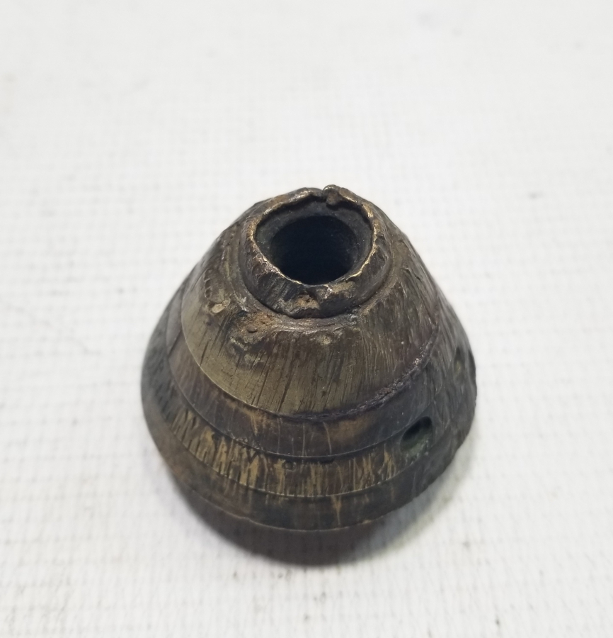 ÜZERİ OSMANLICA YAZILI OSMANLI DÖNEMİ TOP MERMİSİ BAŞLIĞI