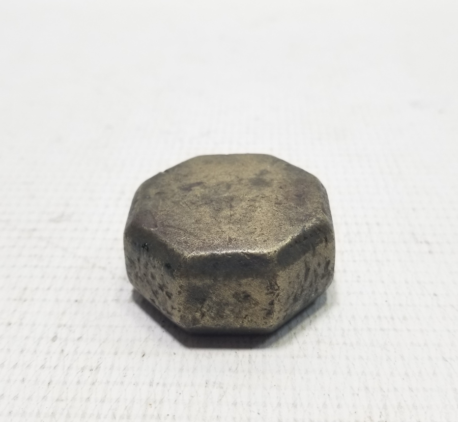 ÜZERİ DAMGALI NADİR TİPTE OSMANLI DÖNEMİ KÖŞELİ DİRHEM