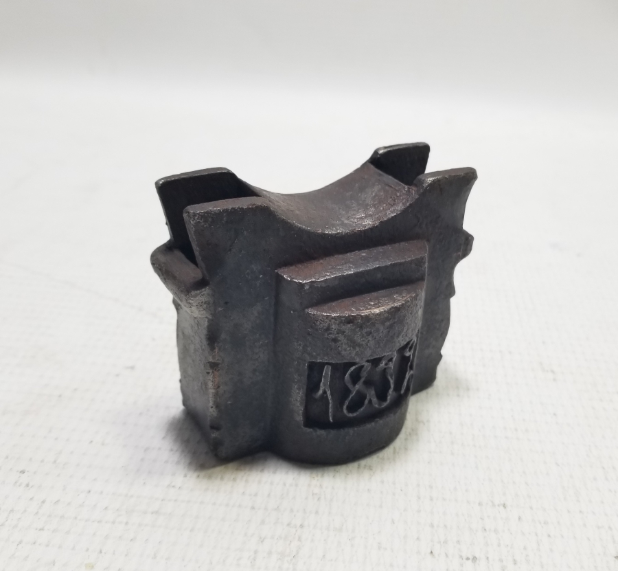 1892 TARİHLİ EL YAPIMI OSMANLI DÖNEMİ RUM İŞİ KİLİT PARÇASI