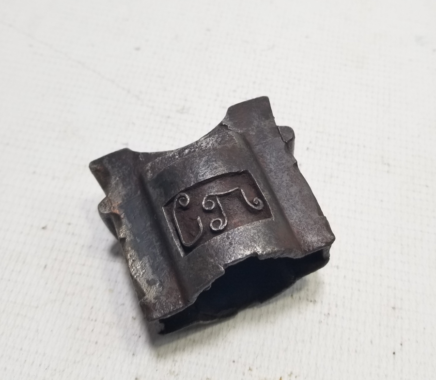 1892 TARİHLİ EL YAPIMI OSMANLI DÖNEMİ RUM İŞİ KİLİT PARÇASI