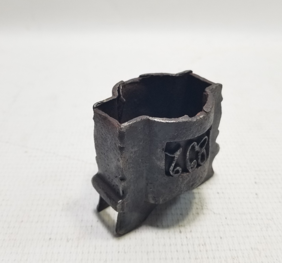 1892 TARİHLİ EL YAPIMI OSMANLI DÖNEMİ RUM İŞİ KİLİT PARÇASI