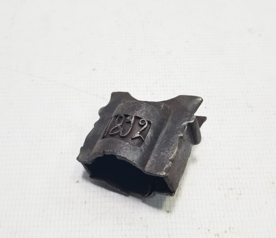 1892 TARİHLİ EL YAPIMI OSMANLI DÖNEMİ RUM İŞİ KİLİT PARÇASI