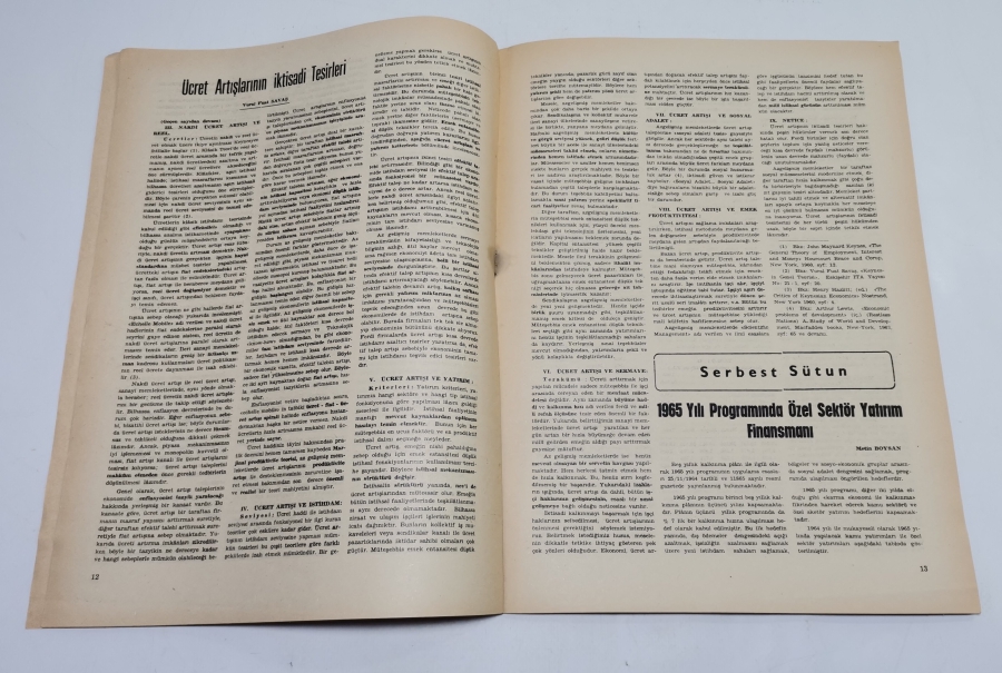 1964 YILI FORUM DERGİSİ