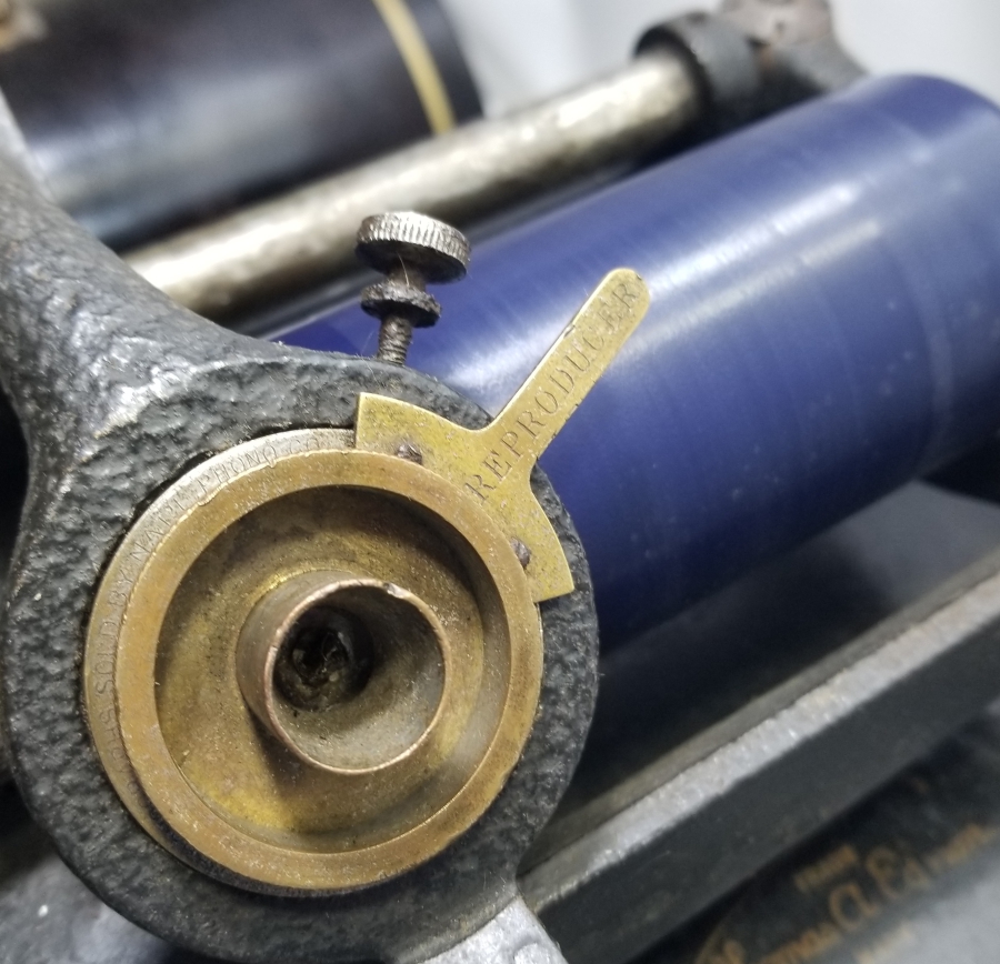 EDİSON MARKA ÇOK NADİR OSMANLI DÖNEMİ FONOGRAF GRAMAFONU