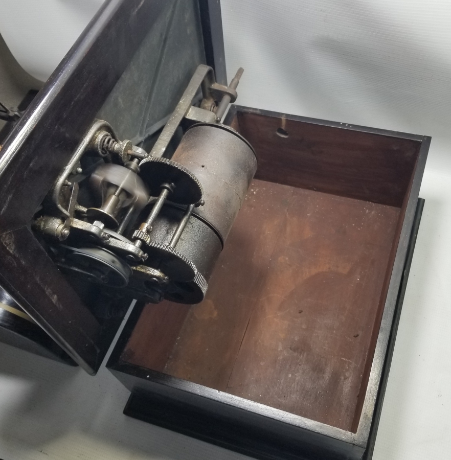 EDİSON MARKA ÇOK NADİR OSMANLI DÖNEMİ FONOGRAF GRAMAFONU