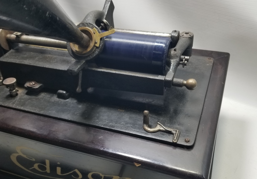 EDİSON MARKA ÇOK NADİR OSMANLI DÖNEMİ FONOGRAF GRAMAFONU