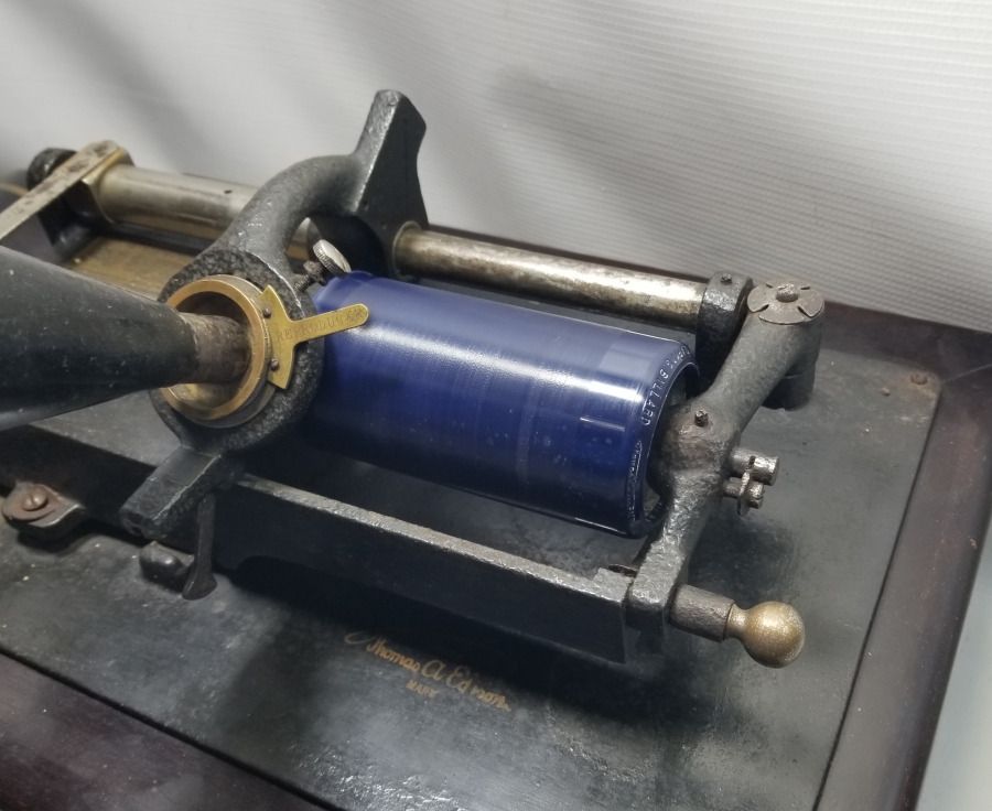 EDİSON MARKA ÇOK NADİR OSMANLI DÖNEMİ FONOGRAF GRAMAFONU