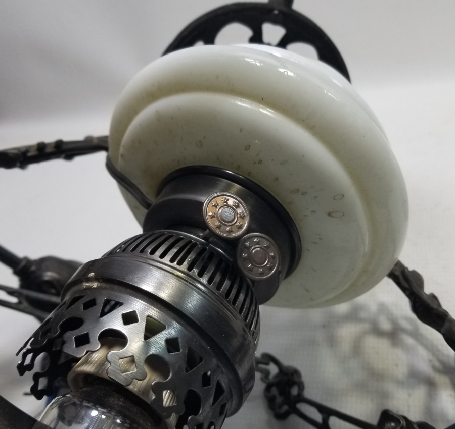 OSMANLI DÖNEMİ NADİR TİPTE KONAK GAZ LAMBASI