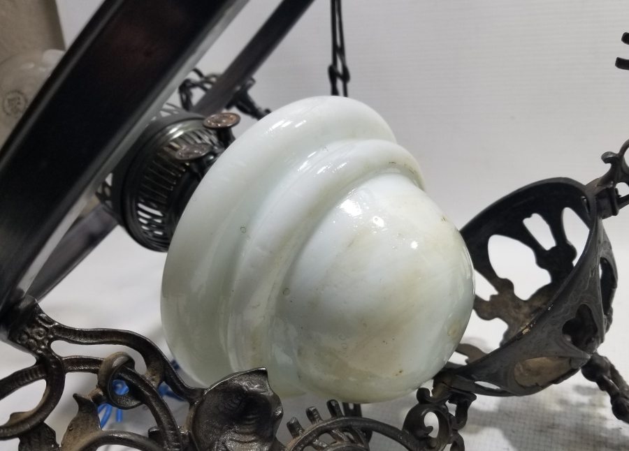 OSMANLI DÖNEMİ NADİR TİPTE KONAK GAZ LAMBASI