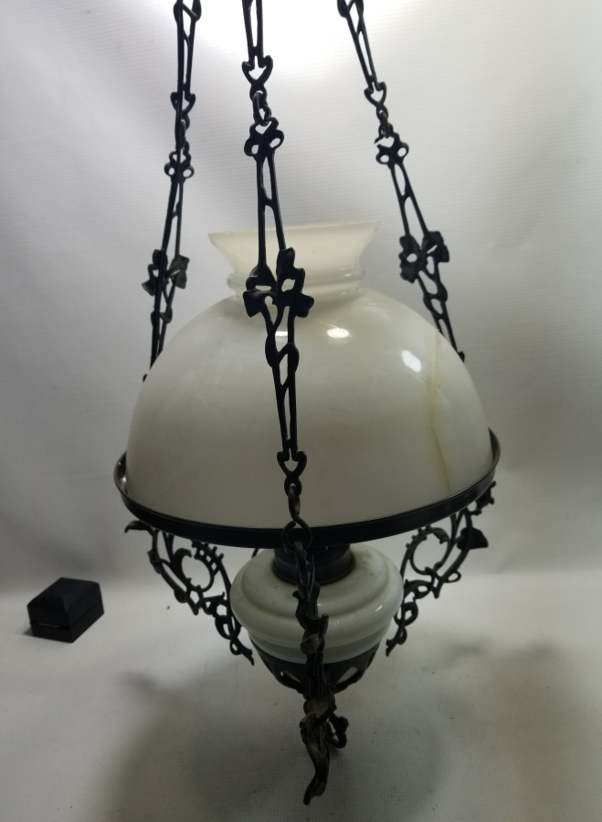 OSMANLI DÖNEMİ NADİR TİPTE KONAK GAZ LAMBASI