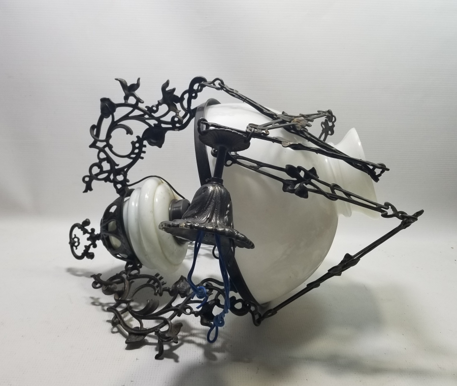 OSMANLI DÖNEMİ NADİR TİPTE KONAK GAZ LAMBASI