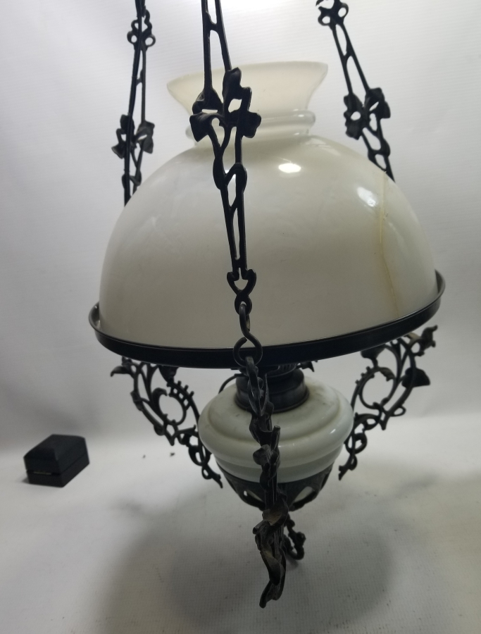 OSMANLI DÖNEMİ NADİR TİPTE KONAK GAZ LAMBASI