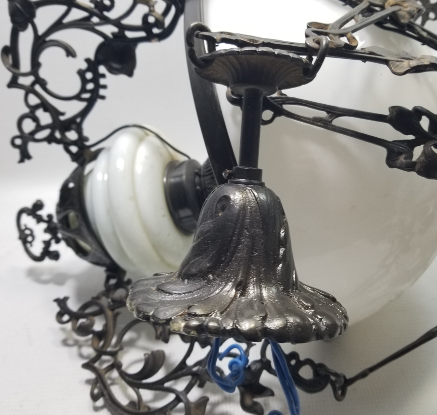 OSMANLI DÖNEMİ NADİR TİPTE KONAK GAZ LAMBASI