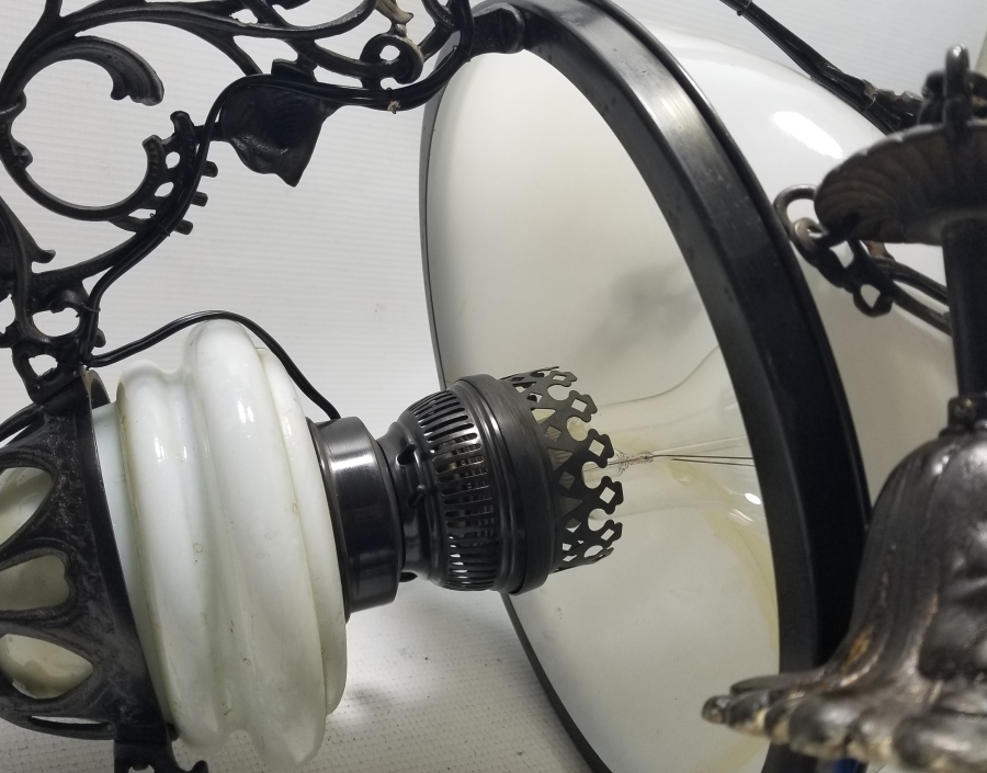 OSMANLI DÖNEMİ NADİR TİPTE KONAK GAZ LAMBASI