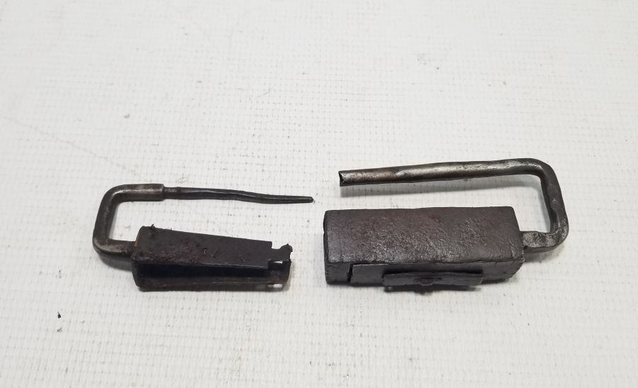 NADİR TİPTE OSMANLI DÖNEMİ EL YAPIMI KİLİT