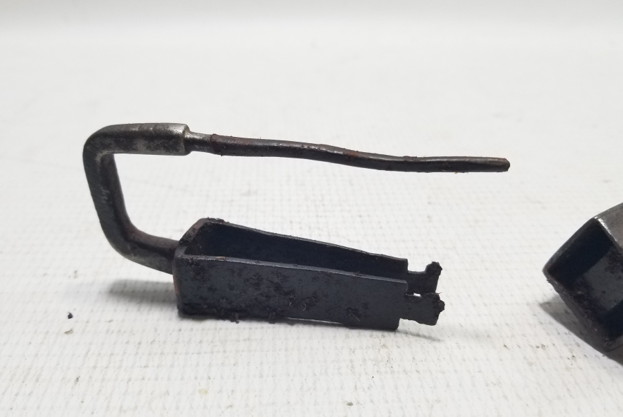 NADİR TİPTE OSMANLI DÖNEMİ EL YAPIMI KİLİT