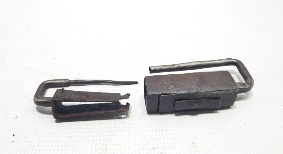 NADİR TİPTE OSMANLI DÖNEMİ EL YAPIMI KİLİT