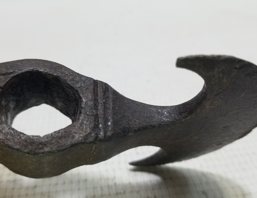 OSMANLI DÖNEMİ NADİR FORMDA DERVİŞ TEBERİ