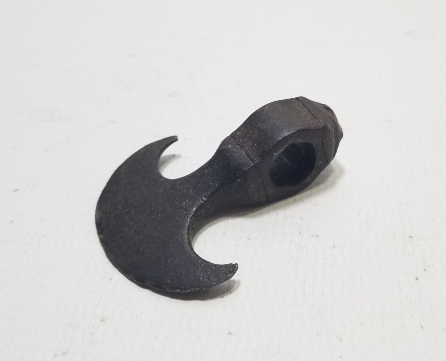 OSMANLI DÖNEMİ NADİR FORMDA DERVİŞ TEBERİ