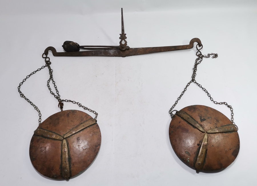 ÜZERİ DAMGALI OSMANLI DÖNEMİ TERAZİ