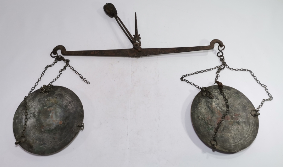 ÜZERİ DAMGALI OSMANLI DÖNEMİ TERAZİ