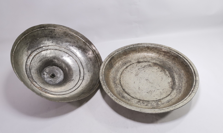 OSMANLI DÖNEMİ DEV BOYDA KAPAKLI BAKIR LENGER