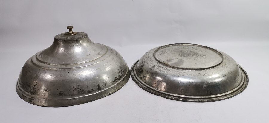 OSMANLI DÖNEMİ DEV BOYDA KAPAKLI BAKIR LENGER