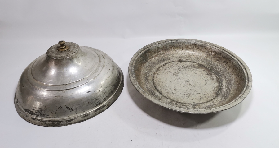 OSMANLI DÖNEMİ DEV BOYDA KAPAKLI BAKIR LENGER