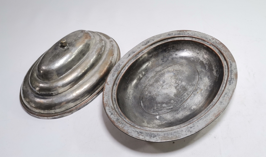 TUTMACI MEVLEVİ SİKKELİ OSMANLI DÖNEMİ BAKIR KAPAKLI LENGER