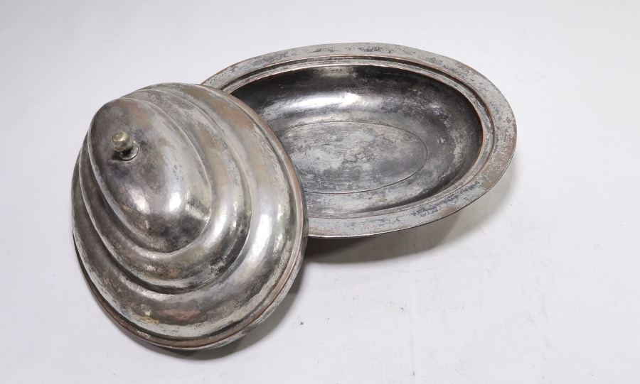 TUTMACI MEVLEVİ SİKKELİ OSMANLI DÖNEMİ BAKIR KAPAKLI LENGER