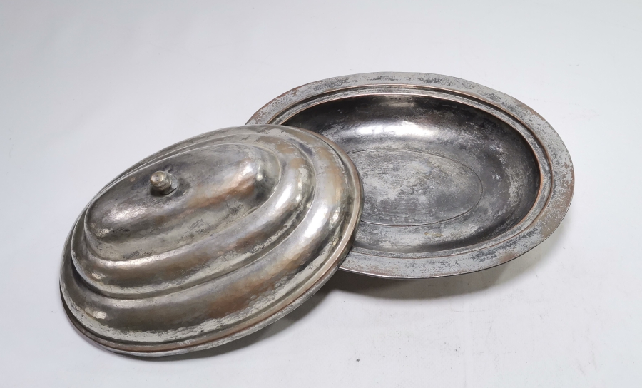 TUTMACI MEVLEVİ SİKKELİ OSMANLI DÖNEMİ BAKIR KAPAKLI LENGER