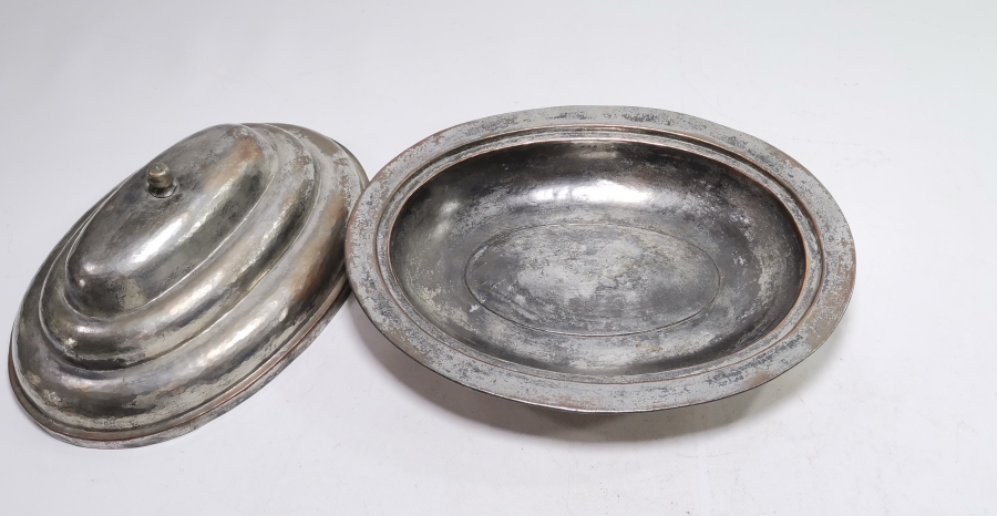 TUTMACI MEVLEVİ SİKKELİ OSMANLI DÖNEMİ BAKIR KAPAKLI LENGER