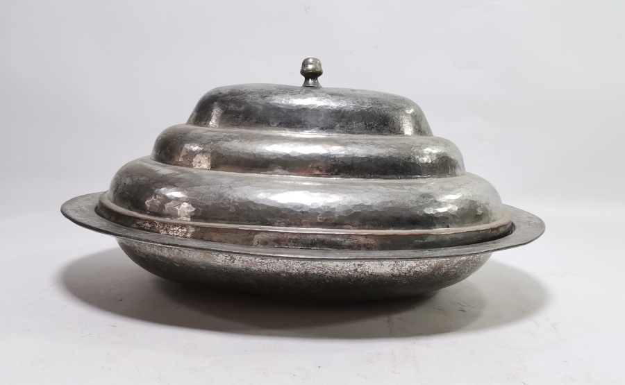 TUTMACI MEVLEVİ SİKKELİ OSMANLI DÖNEMİ BAKIR KAPAKLI LENGER