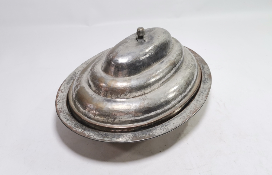 TUTMACI MEVLEVİ SİKKELİ OSMANLI DÖNEMİ BAKIR KAPAKLI LENGER