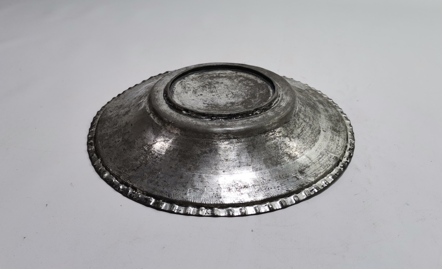 KUBBELİ YAZILI OSMANLI DÖNEMİ BAKIR LENGER