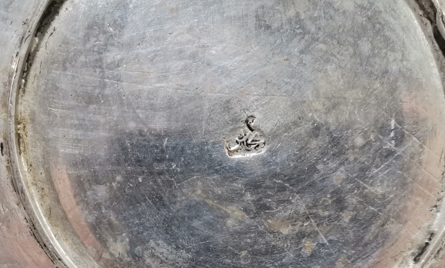 OSMANLI DÖNEMİ USTA DAMGALI BAKIR TABAK