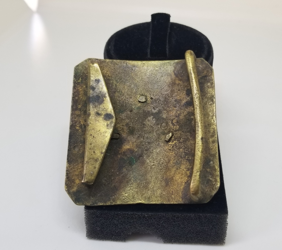 NADİR TİPTE OSMANLI DÖNEMİ ERTUĞRUL ALAYLARI SUBAY KEMER TOKASI