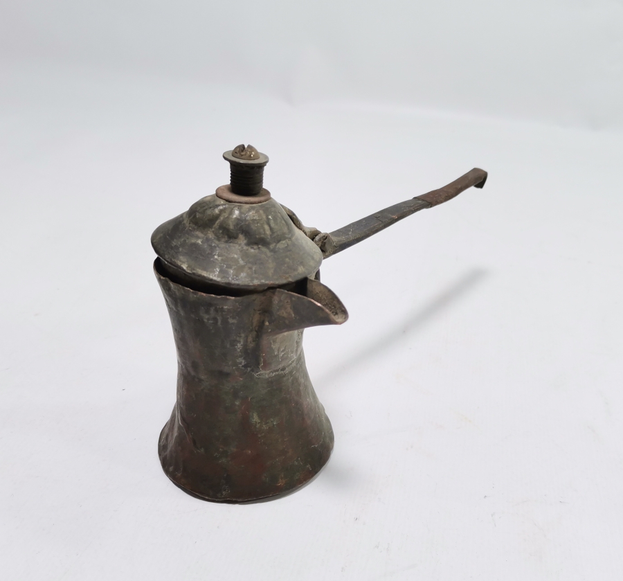 OSMANLI DÖNEMİ EDİRNE İŞİ KAHVE CEZVESİ