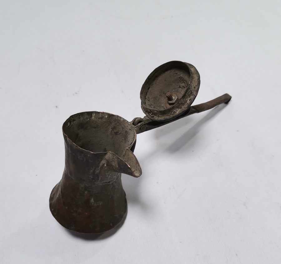 OSMANLI DÖNEMİ EDİRNE İŞİ KAHVE CEZVESİ