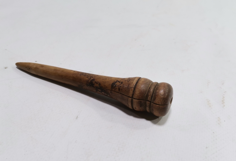 OSMANLI DÖNEMİ EL YAPIMI NADİR AHŞAP ZIBIK