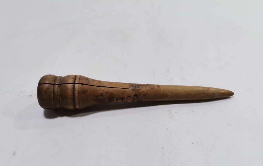 OSMANLI DÖNEMİ EL YAPIMI NADİR AHŞAP ZIBIK