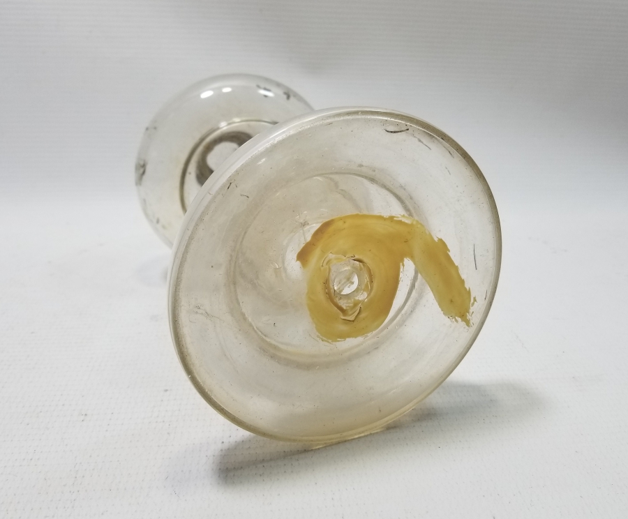 ÜZERİ EL BOYAMA İŞÇİLİKLİ OSMANLI DÖNEMİ KOPARMA GAZ LAMBASI