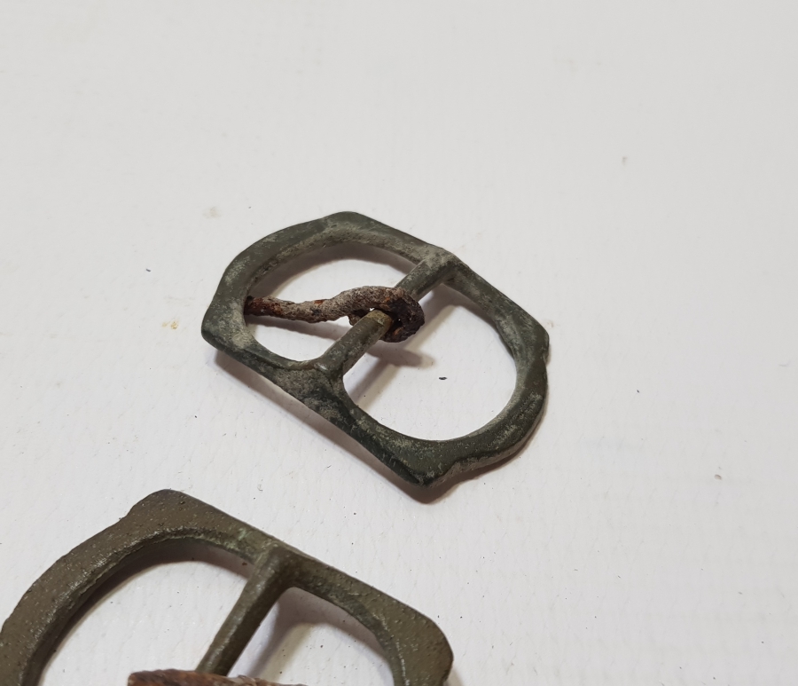 OSMANLI DÖNEMİ İKİ ADET KEMER TOKASI