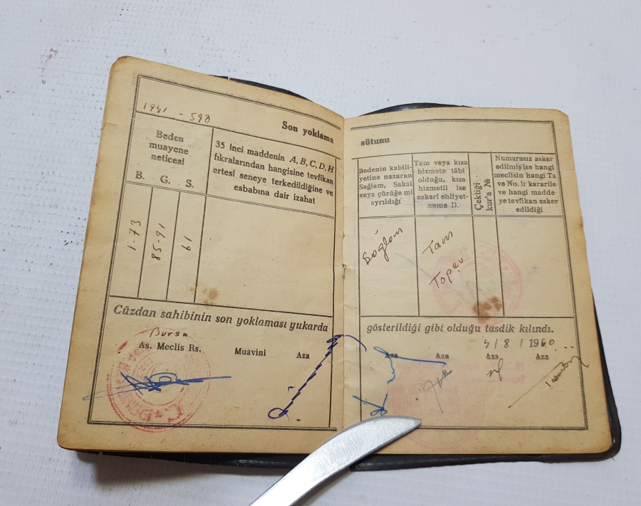 ANTİKA HÜVİYET CÜZDANI - NÜFUS CÜZDANI