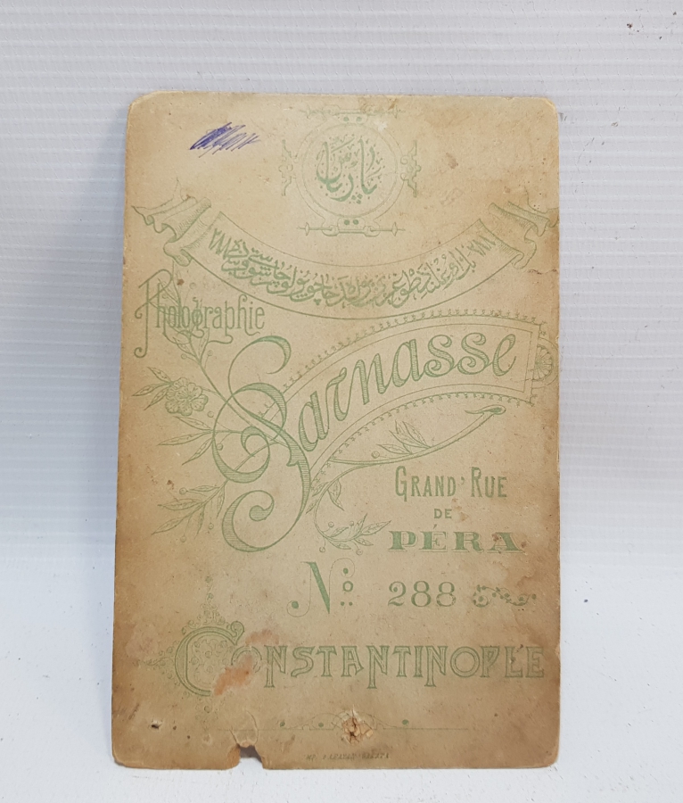 OSMANLI DÖNEMİ KABİN FOTOĞRAFI