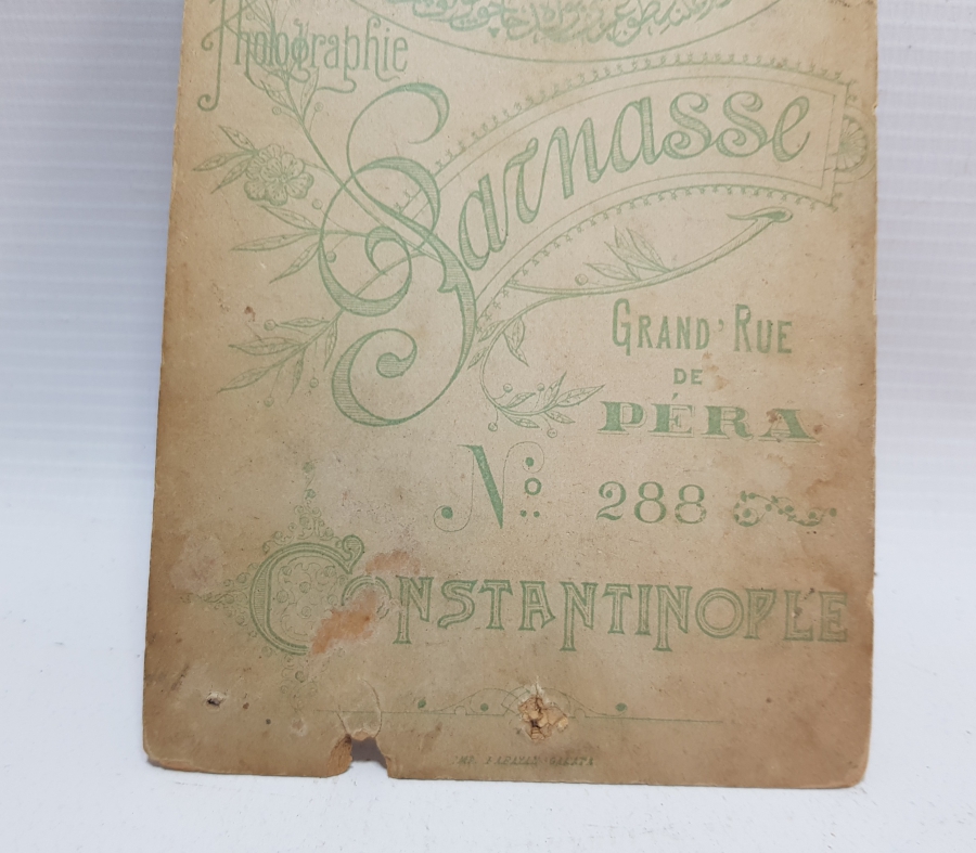 OSMANLI DÖNEMİ KABİN FOTOĞRAFI