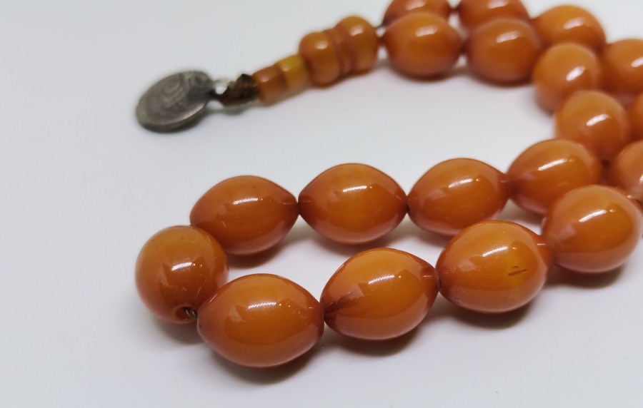 UCUNDA GÜMÜŞ OSMANLI PENEZ BULUNAN ANTİKA KATALİN TESPİH